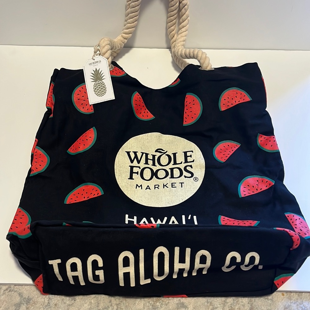 Whole Foods Reusable Shopping Bag.